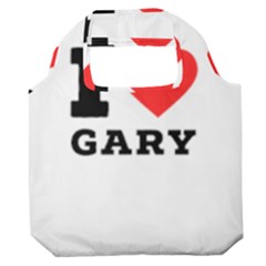 I Love Gary Premium Foldable Grocery Recycle Bag by ilovewhateva