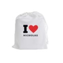 I love nicholas Drawstring Pouch (Large) View1