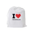 I love nicholas Drawstring Pouch (Large) View2