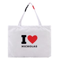 I Love Nicholas Medium Tote Bag by ilovewhateva