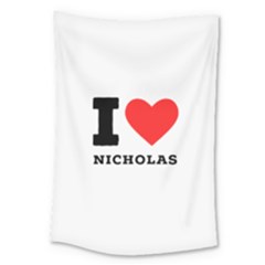 I Love Nicholas Large Tapestry by ilovewhateva