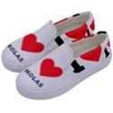 I love nicholas Kids  Canvas Slip Ons View2