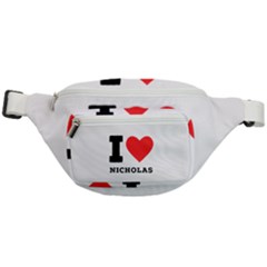 I Love Nicholas Fanny Pack by ilovewhateva