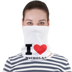 I Love Nicholas Face Seamless Bandana (adult) by ilovewhateva