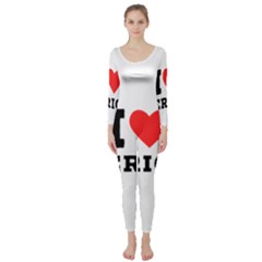 I Love Eric Long Sleeve Catsuit by ilovewhateva