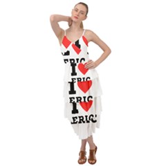 I Love Eric Layered Bottom Dress by ilovewhateva