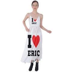 I Love Eric Tie Back Maxi Dress by ilovewhateva