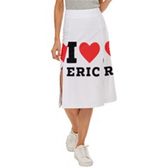 I Love Eric Midi Panel Skirt by ilovewhateva