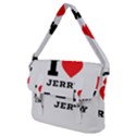 I love jerry Buckle Messenger Bag View2