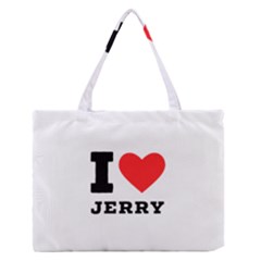 I Love Jerry Zipper Medium Tote Bag by ilovewhateva