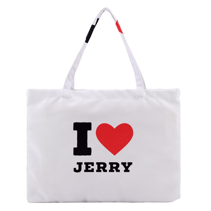 I love jerry Zipper Medium Tote Bag