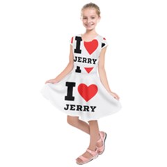 I Love Jerry Kids  Short Sleeve Dress by ilovewhateva