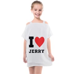 I Love Jerry Kids  One Piece Chiffon Dress by ilovewhateva