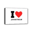 I love jonathan Mini Canvas 6  x 4  (Stretched) View1