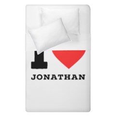 I Love Jonathan Duvet Cover Double Side (single Size) by ilovewhateva