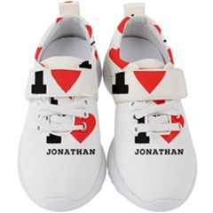 I Love Jonathan Kids  Velcro Strap Shoes by ilovewhateva