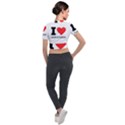 I love jonathan Short Sleeve Cropped Jacket View2