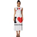 I love jonathan Sleeveless Round Neck Midi Dress View1