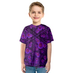 Spheres-combs-structure-regulation Kids  Sport Mesh Tee