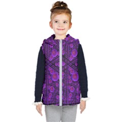 Spheres-combs-structure-regulation Kids  Hooded Puffer Vest