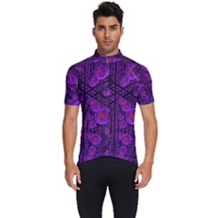 Spheres-combs-structure-regulation Men s Short Sleeve Cycling Jersey