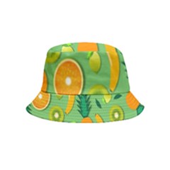 Fruit Tropical Pattern Design Art Bucket Hat (kids) by danenraven