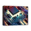 Ai Generated Motherboard City Technology Tech Cpu Deluxe Canvas 16  x 12  (Stretched)  View1