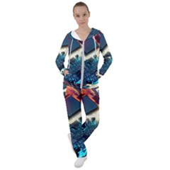 Ai Generated Motherboard City Technology Tech Cpu Women s Tracksuit