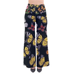 Flowers Butterfly Blooms Flowering Spring So Vintage Palazzo Pants