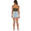 Flowers Butterfly Blooms Flowering Spring Backless Halter Cami Shirt View4