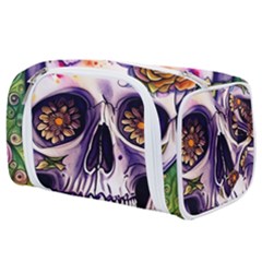 Gothic Sugar Skull Toiletries Pouch by GardenOfOphir