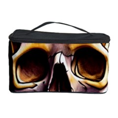 Death Skull Floral Cosmetic Storage by GardenOfOphir