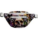 Death Skull Floral Fanny Pack View1