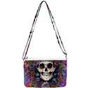 Dead Cute Skull Floral Double Gusset Crossbody Bag View2