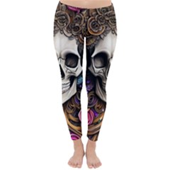 Skull Bones Classic Winter Leggings