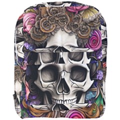 Skull Bones Full Print Backpack by GardenOfOphir