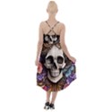 Skull Bones High-Low Halter Chiffon Dress  View2