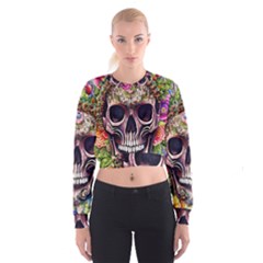 Bone Cute Cropped Sweatshirt