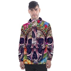 Bone Cute Men s Front Pocket Pullover Windbreaker