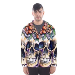 Skull Dead Men s Hooded Windbreaker