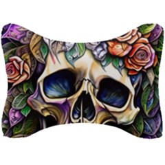 Skull Dead Seat Head Rest Cushion by GardenOfOphir