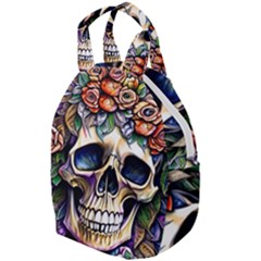 Skull Dead Travel Backpacks by GardenOfOphir