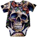 Skull Dead Baby Short Sleeve Bodysuit View1