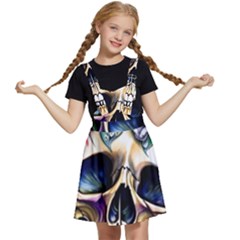 Skull Dead Kids  Apron Dress by GardenOfOphir