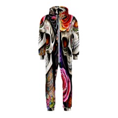 Sugar Skull Hooded Jumpsuit (kids)