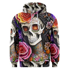 Sugar Skull Men s Overhead Hoodie