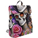 Sugar Skull Flap Top Backpack View2