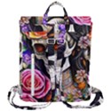 Sugar Skull Flap Top Backpack View3