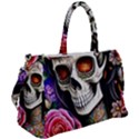 Sugar Skull Duffel Travel Bag View2