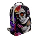 Sugar Skull Flap Pocket Backpack (Small) View2